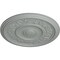 Ekena Millwork Tyrone Ceiling Medallion (Fits Canopies up to 6 3/4"), 16 1/8"OD x 3/4"P, Primed White CM16TY - alternate 3